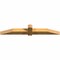 Ekena Millwork Eugene Rough Sawn Timber Gable Bracket, Western Red Cedar, 84"W x 14"H x 6"D x 6"F, 4/12 Pitch GBW084X14X0606EUG00RWR - alternate 4